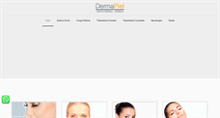 Desktop Screenshot of dermapiel.cl